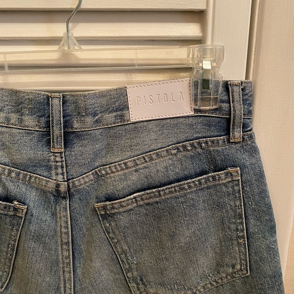 Pistola distressed cut off shorts size 28 NWT - Picture 4 of 6
